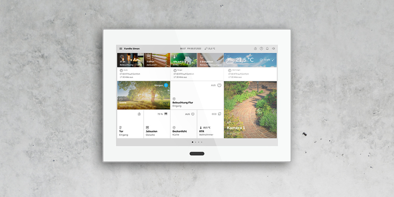 Busch-SmartTouch 10“ bei Elektro Fischer GmbH & Co. KG in Bad Kissingen